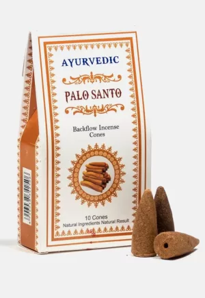 Conos de reflujo "Ayurvedic Palo Santo "