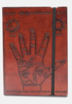 Cuaderno de Cuero "Quiromancia"