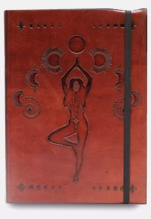Cuaderno de cuero "Gran Diosa"