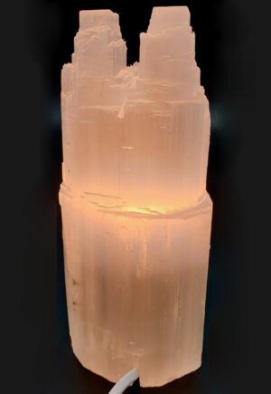 lampara selenita doble montaña