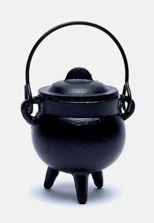 caldero hierro fundido mediano