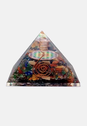 orgonita 7 chakras flor vida