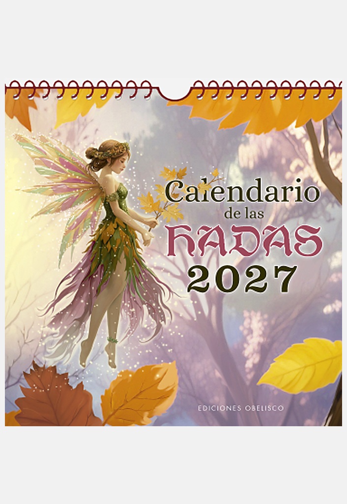 portada del Calendario de las hadas 2027 en español